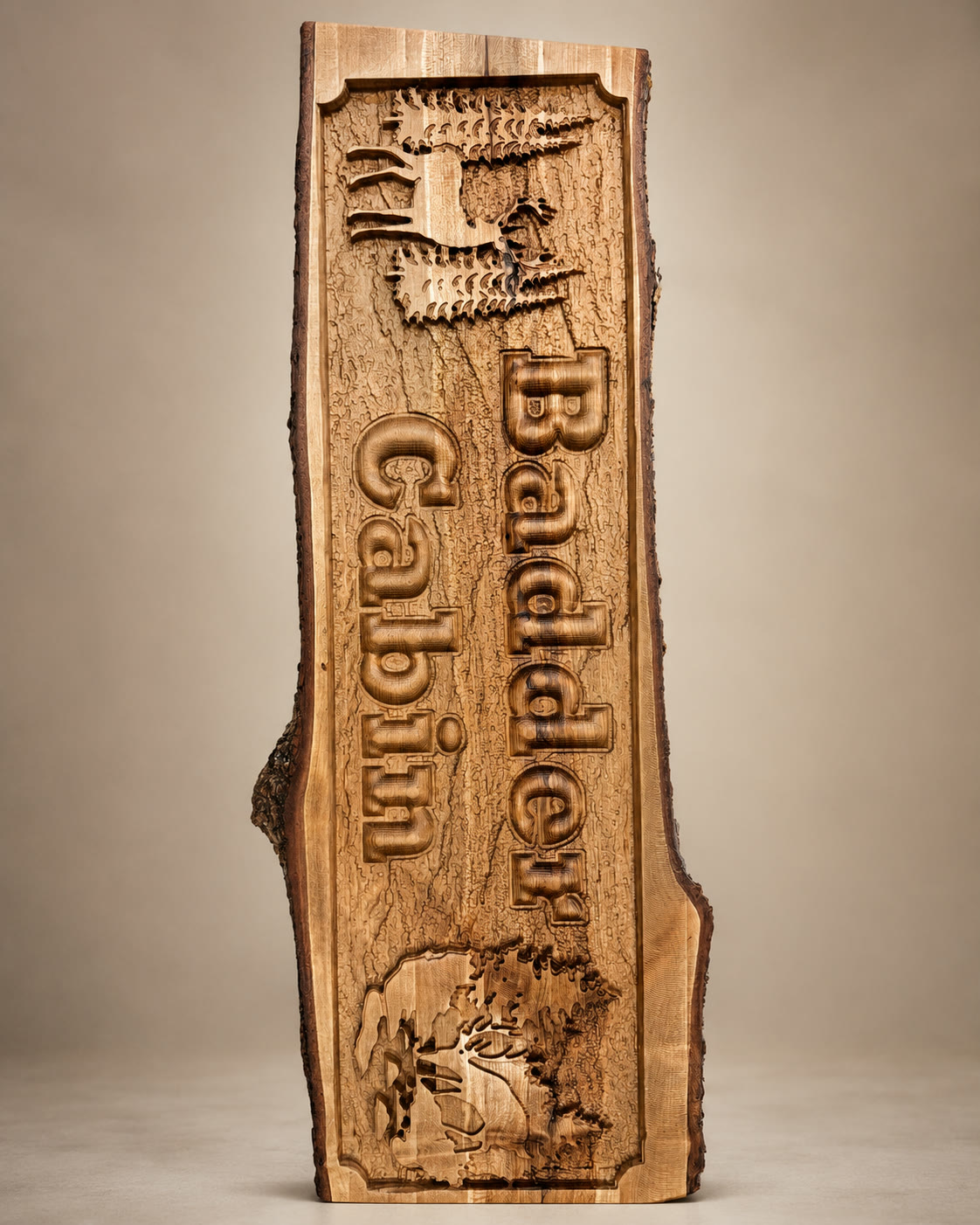 Personalized family name sign
