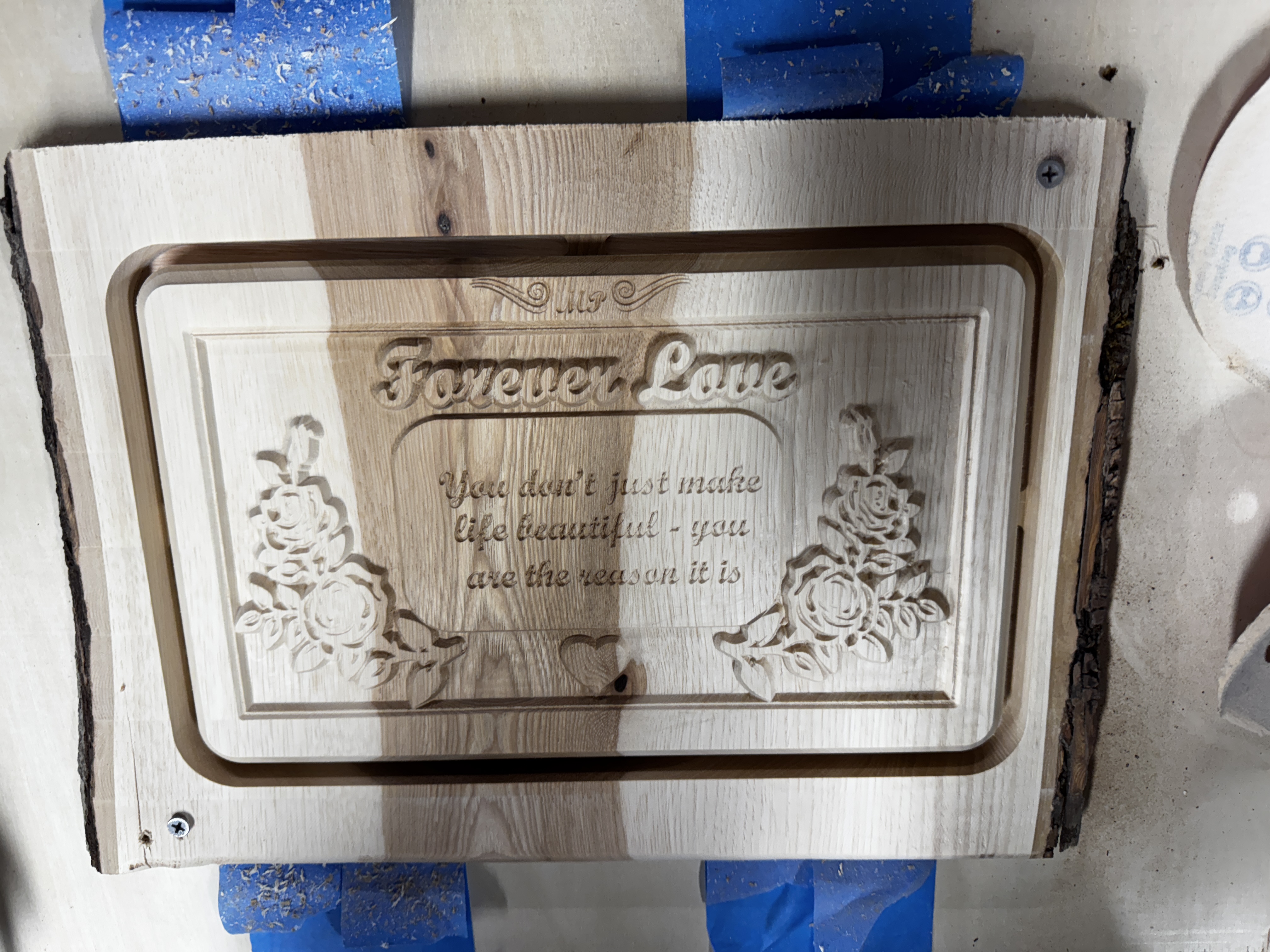 Custom engraved keepsake piece