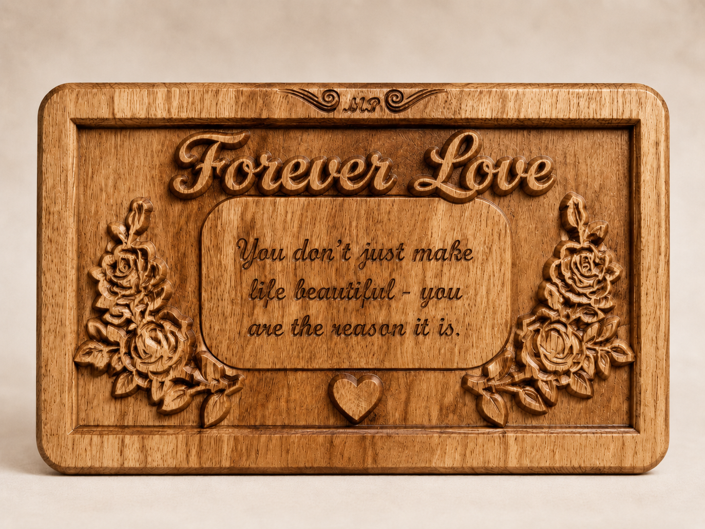 Personalized wood gift