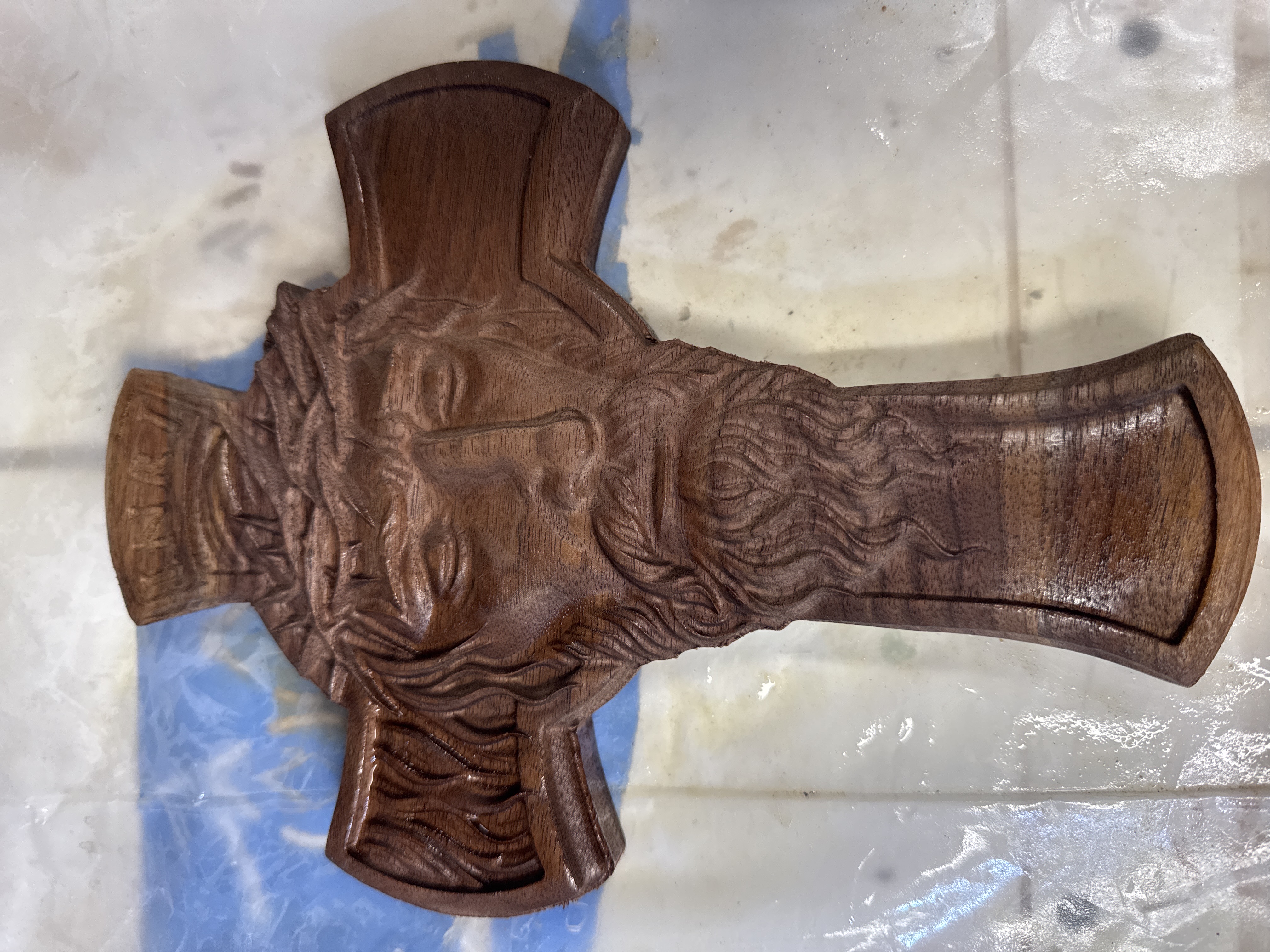 CNC carved themed piece